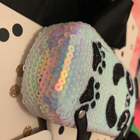 NWT! Kids Cutest Panda Sequin Eye Glass Case - Picture 9 of 10